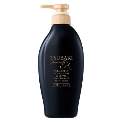TSUBAKI - Premium EX Damage Care & Repair Conditioner Treatment (Repairs Severely Damaged Hair In Just 1 Use) 450ml