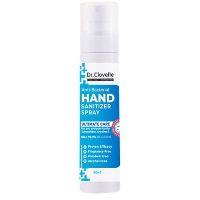 DR CLOVELLE Anti Bacteria Hand Sanitizer Spray (Kills 99.9% Harmful Bacteria) 80ml