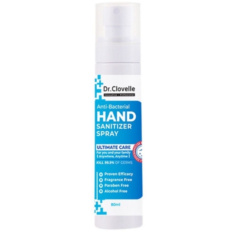 Anti Bacteria Hand Sanitizer Spray (Kills 99.9% Harmful Bacteria) 80ml