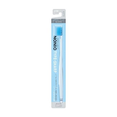 NONIO Type Sharp Toothbrush Soft (Penetrates Between Teeth to Remove Plaque Effectively) 1s