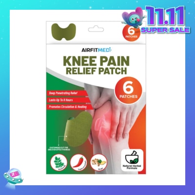 AIRFIT MEDI Knee Pain Relief Patch 6s