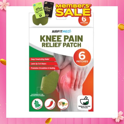 AIRFIT MEDI Knee Pain Relief Patch 6s