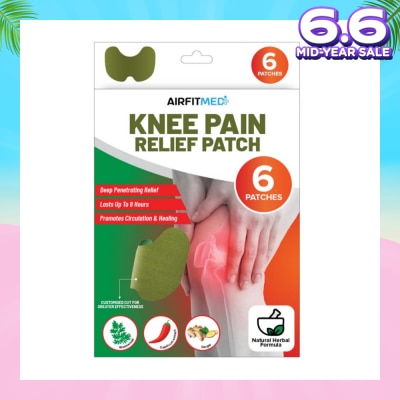 AIRFIT MEDI Knee Pain Relief Patch 6s