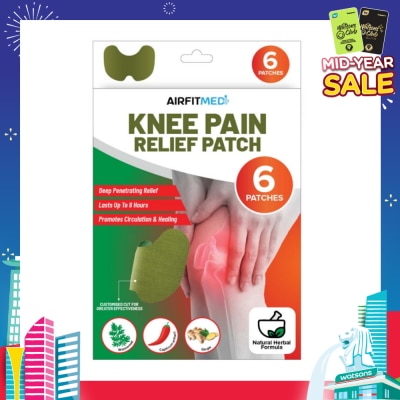 AIRFIT MEDI Knee Pain Relief Patch 6s
