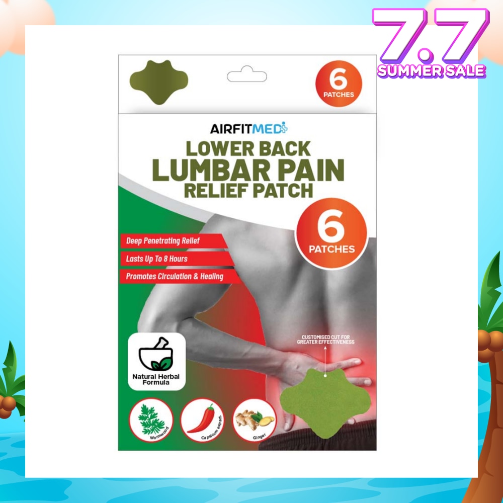 Lower Back Lumbar Pain Relief Patch 6s