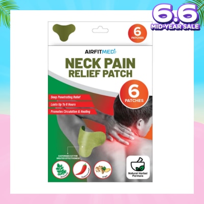 AIRFIT MEDI Neck Pain Relief Patch 6s