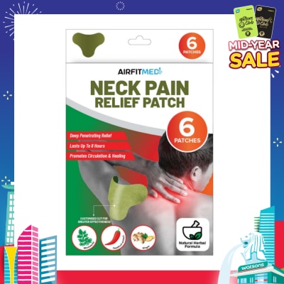 AIRFIT MEDI Neck Pain Relief Patch 6s