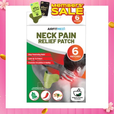 AIRFIT MEDI Neck Pain Relief Patch 6s
