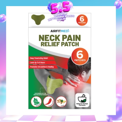 AF MEDI - Neck Pain Relief Patch 6s