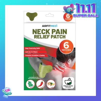 AIRFIT MEDI Neck Pain Relief Patch 6s
