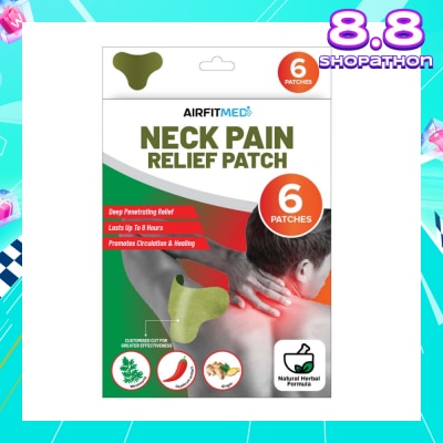 AIRFIT MEDI Neck Pain Relief Patch 6s