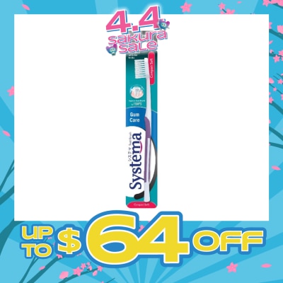 SYSTEMA - Gum Care Toothbrush Compact Soft 1s