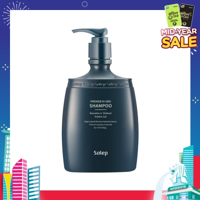 SOLEP Premier Hi-Gro Shampoo (To Reduce Hair Loss & Improve Scalp Health) 300ml
