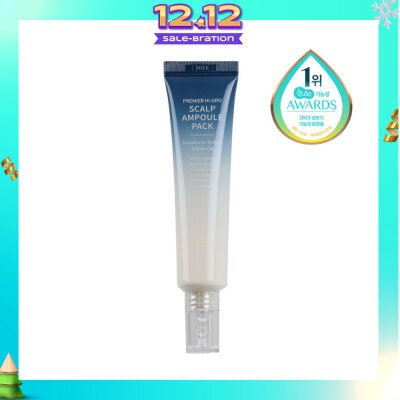 SOLEP Premier Hi-Gro Scalp Ampoule Pack (For Combat Hair Loss, Thinning Hair & Scalp Discomfort) 40ml