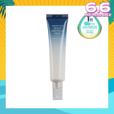 SOLEP Premier Hi-Gro Scalp Ampoule Pack (For Combat Hair Loss, Thinning Hair & Scalp Discomfort) 40ml