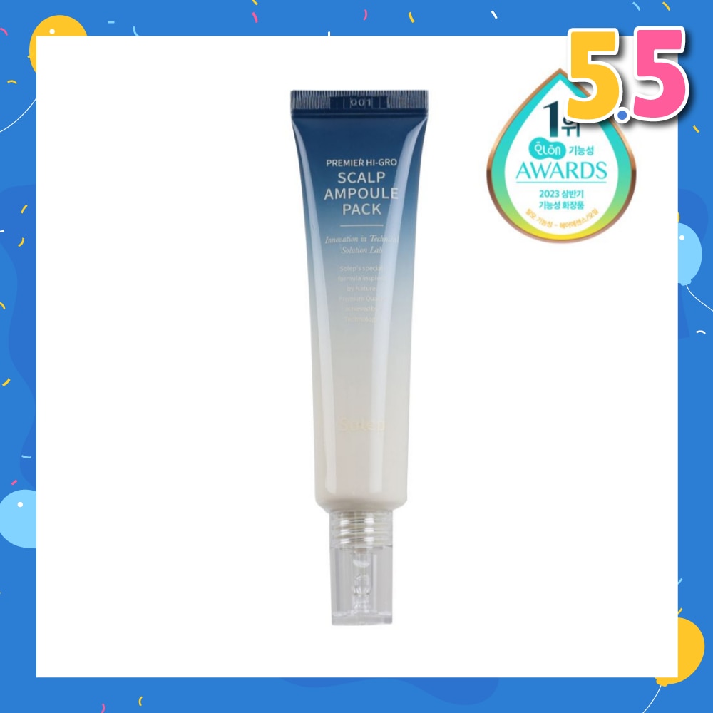 Premier Hi-Gro Scalp Ampoule Pack (For Combat Hair Loss, Thinning Hair & Scalp Discomfort) 40ml