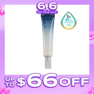 SOLEP - Premier Hi-Gro Scalp Ampoule Pack (For Combat Hair Loss, Thinning Hair & Scalp Discomfort) 40ml