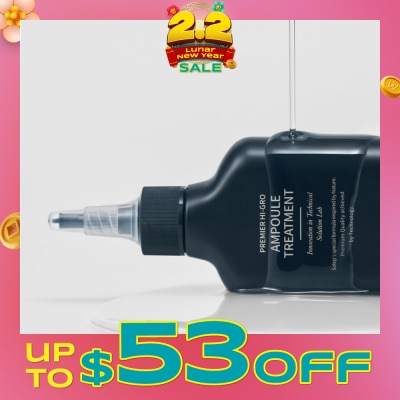 SOLEP Premier Hi-Gro Scalp Ampoule Treatment (To Boost Volume & Revitalize Hair) 150ml