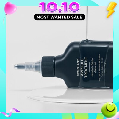 SOLEP Premier Hi Gro Scalp Ampoule Treatment (To Boost Volume & Revitalize Hair) 150ml (Expiry: Feb`2027) image
