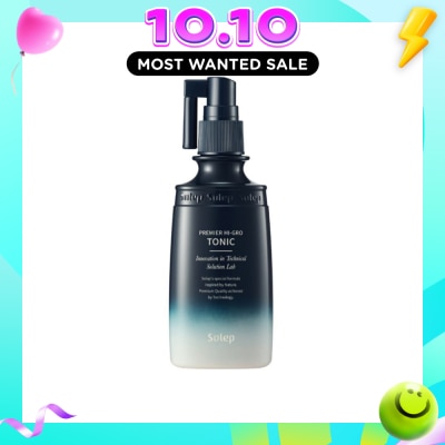 SOLEP Premier Hi Gro Tonic (To Strengthen Roots, Boost Circulation & Promote Healthier Hair) 100ml (Expiry: Dec`2026) image