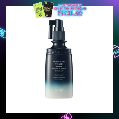 SOLEP Premier Hi-Gro Tonic (To Strengthen Roots, Boost Circulation & Promote Healthier Hair) 100ml