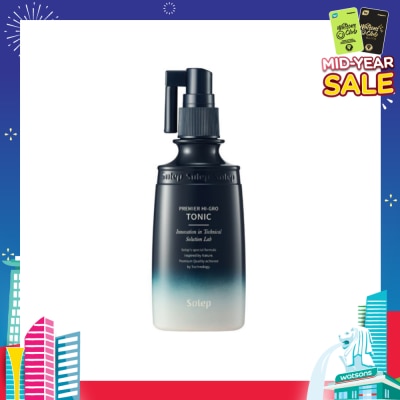 SOLEP Premier Hi-Gro Tonic (To Strengthen Roots, Boost Circulation & Promote Healthier Hair) 100ml