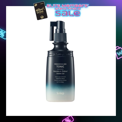 SOLEP Premier Hi-Gro Tonic (To Strengthen Roots, Boost Circulation & Promote Healthier Hair) 100ml