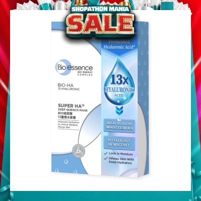 BIO ESSENCE - Bio-Ha Super HA13 Deep Intense Mask 10s