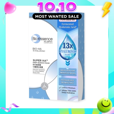 BIO ESSENCE Bio Ha Super HA13 Deep Intense Mask 10s image