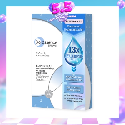 BIO ESSENCE - Bio-Ha Super HA13 Deep Intense Mask 10s
