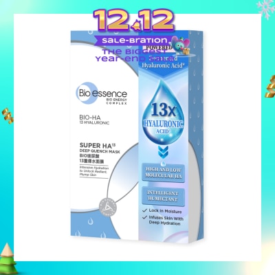 BIO ESSENCE Bio-Ha Super HA13 Deep Intense Mask 10s