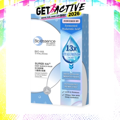 BIO ESSENCE - Bio-Ha Super HA13 Deep Intense Mask 10s image