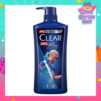 CLEAR Men Anti-Dandruff Power Ultra Scalp Recharge Shampoo 650ml