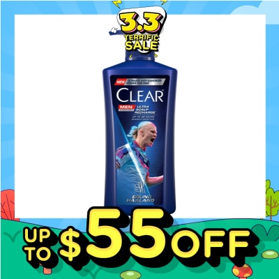 CLEAR Men Anti-Dandruff Power Ultra Scalp Recharge Shampoo 650ml