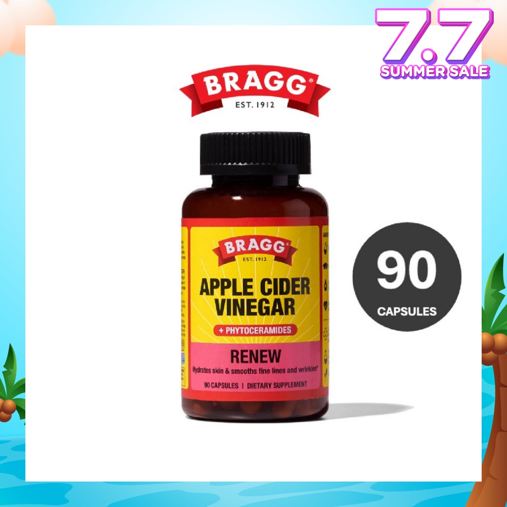Renew Apple Cider Vinegar + Phytoceramides Dietary Supplement Capsule 90s
