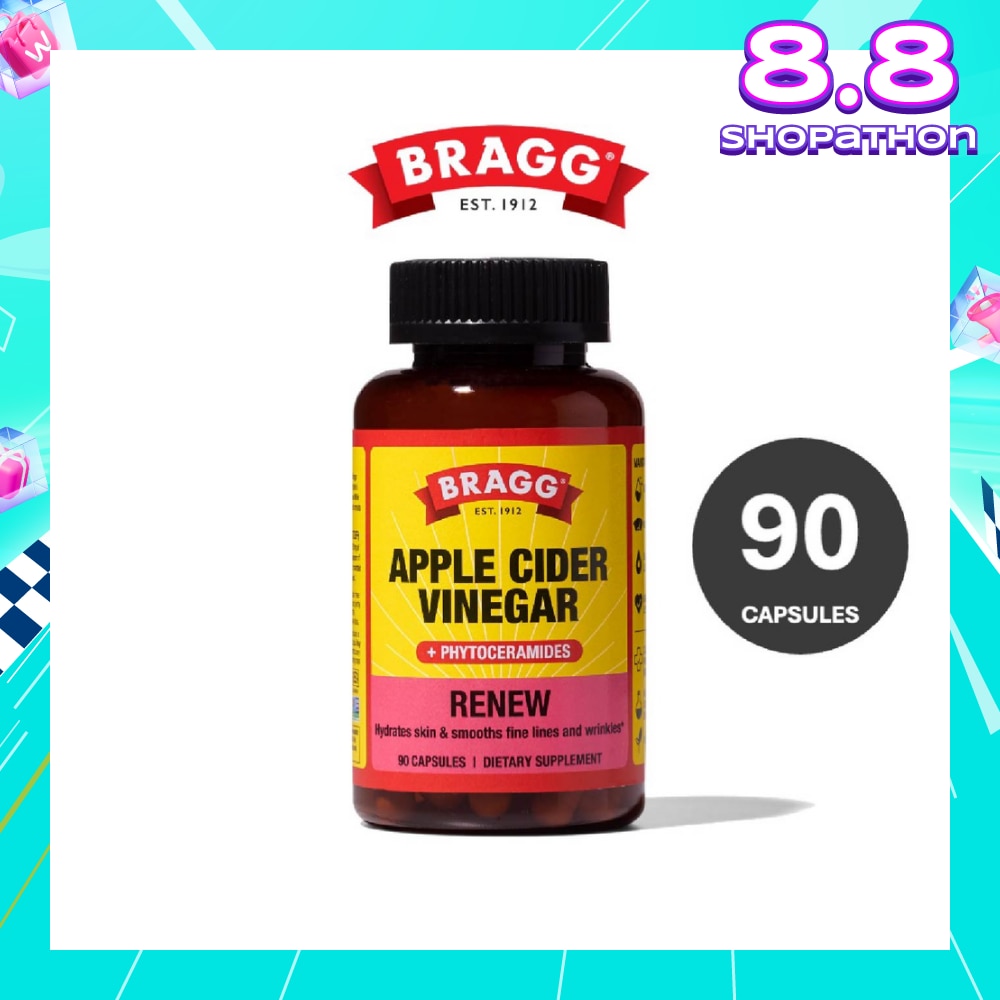 Renew Apple Cider Vinegar + Phytoceramides Dietary Supplement Capsule 90s