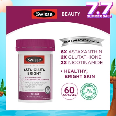 SWISSE Beauty Asta-Gluta Bright 60s