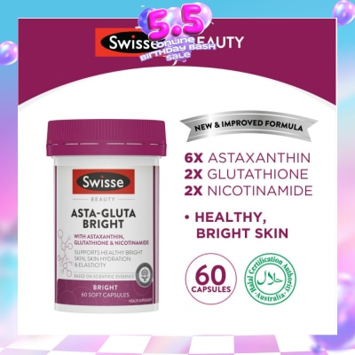 SWISSE - Beauty Asta-Gluta Bright 60s