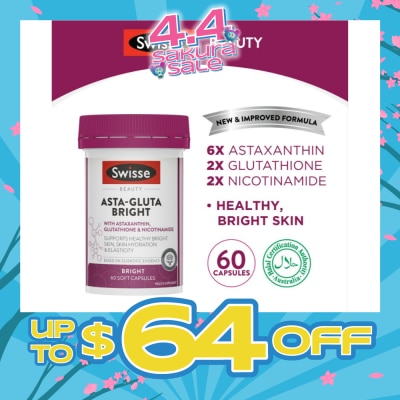 SWISSE - Beauty Asta-Gluta Bright 60s