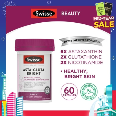 SWISSE Beauty Asta-Gluta Bright 60s