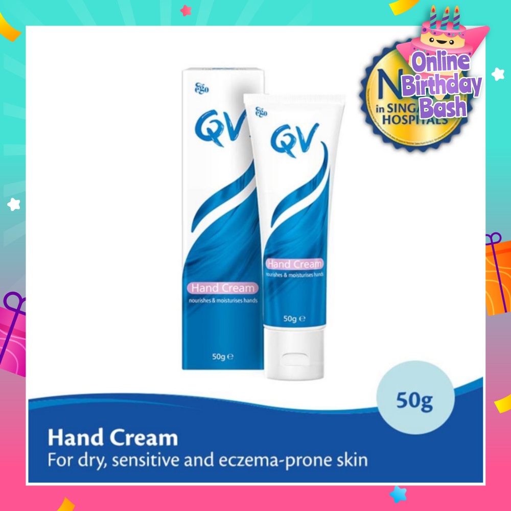 Hand Cream (For Dry + Sensitive & Eczema-Prone Skin) 50g