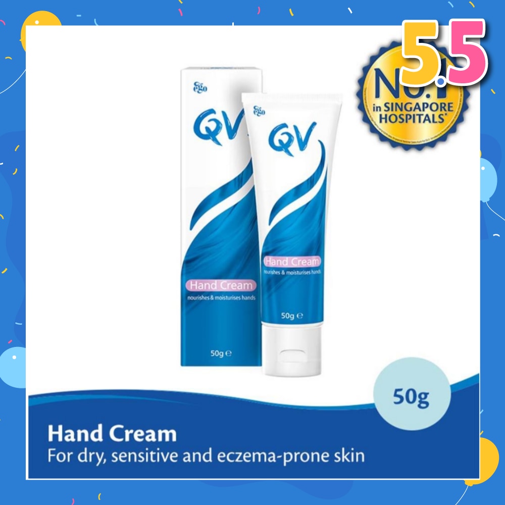 Hand Cream (For Dry + Sensitive & Eczema-Prone Skin) 50g