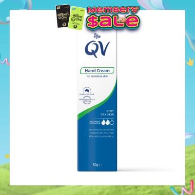 EGO QV - Hand Cream (For Dry + Sensitive & Eczema-Prone Skin) 50g