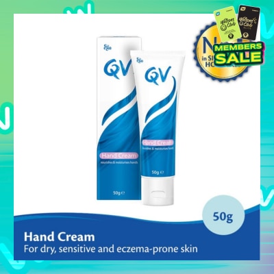 EGO QV Hand Cream (For Dry + Sensitive & Eczema-Prone Skin) 50g