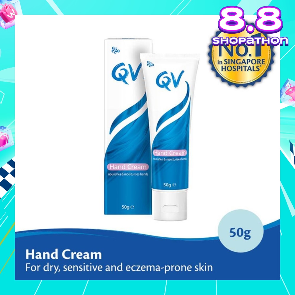 Hand Cream (For Dry + Sensitive & Eczema-Prone Skin) 50g