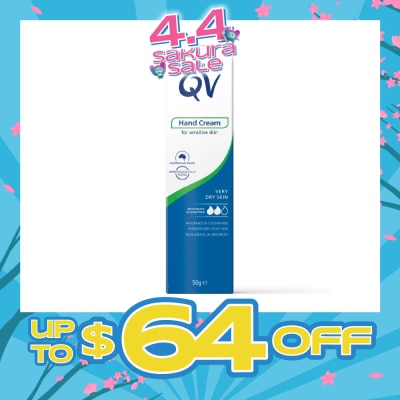 EGO QV - Hand Cream (For Dry + Sensitive & Eczema-Prone Skin) 50g