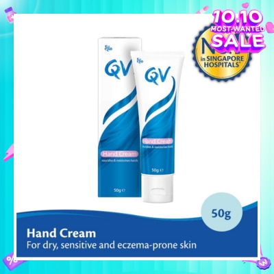 EGO QV Hand Cream (For Dry + Sensitive & Eczema-Prone Skin) 50g