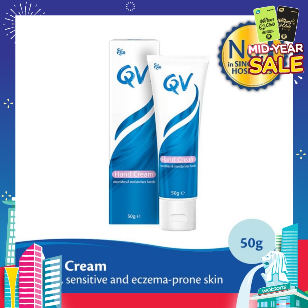 Hand Cream (For Dry + Sensitive & Eczema-Prone Skin) 50g