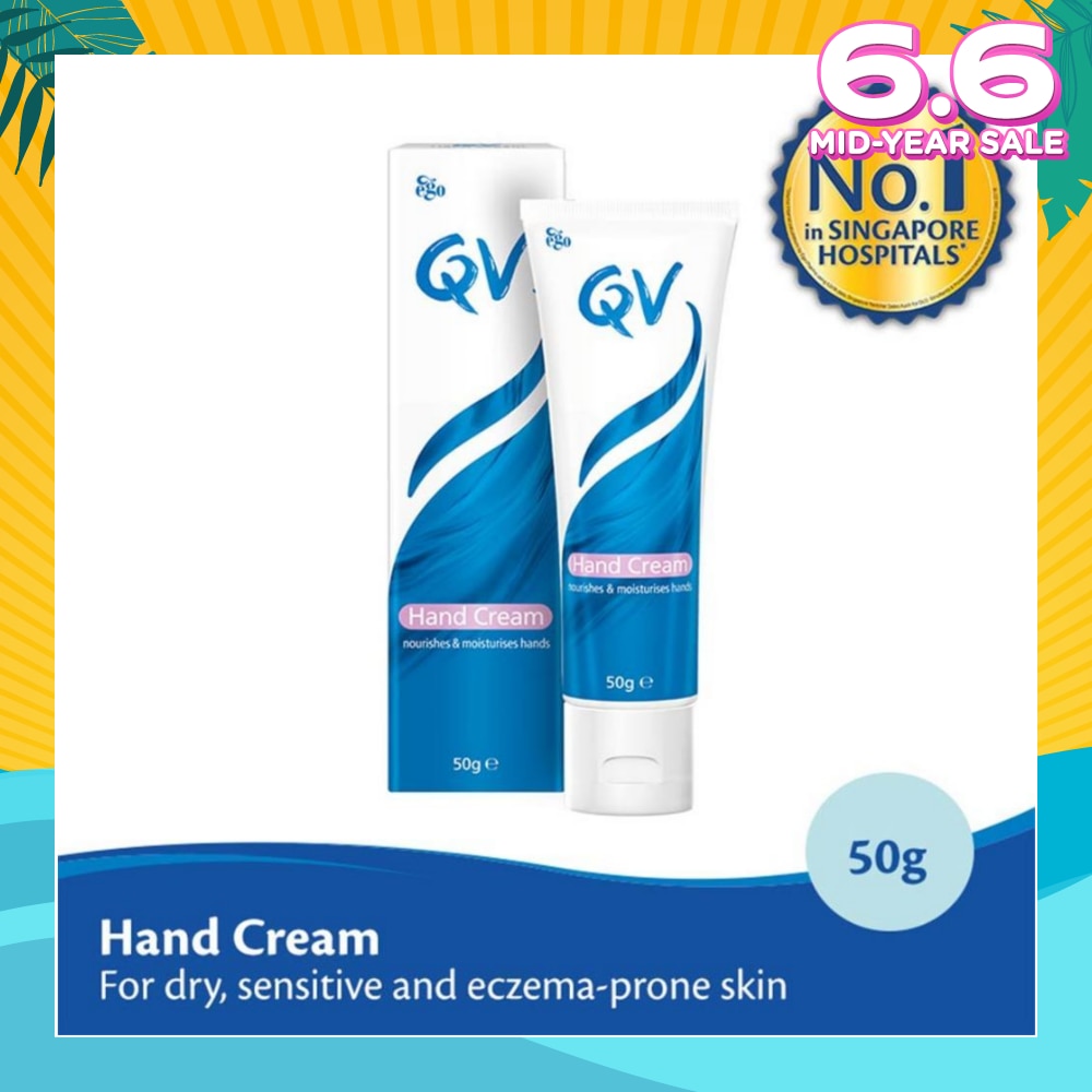 Hand Cream (For Dry + Sensitive & Eczema-Prone Skin) 50g