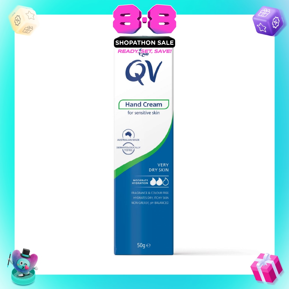 Hand Cream (For Dry + Sensitive & Eczema-Prone Skin) 50g